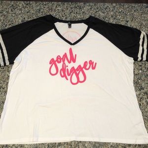 Perfectly Posh “Goal Digger” Posh Premier Tee • 4X